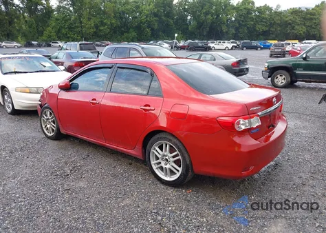 2011 Toyota Corolla Le z USA, uszkodzony, nr VIN 2T1BU4EE6BC688040